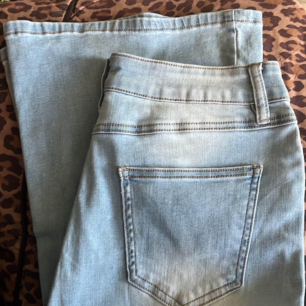 ALLOY Sky Blue Flare Jeans - Picture 4 of 6